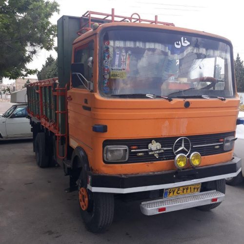 خاور 608 مدل 76 شاسی مشکی